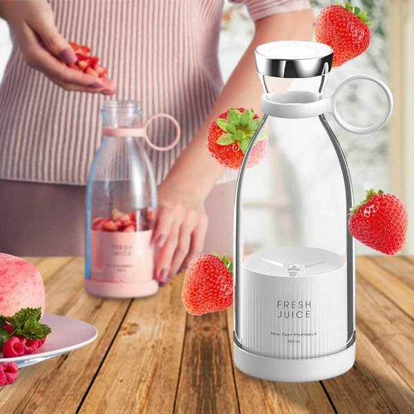 Dailyvra Portable Personal Blender - USB Rechargeable Mini Juice Mixer for Shakes and Smoothies