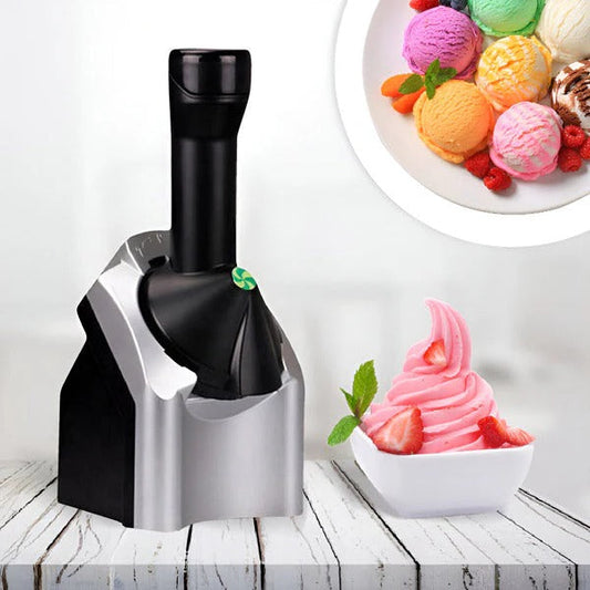 Dailyvra Compact Electric Ice Cream Maker - Countertop Automatic Frozen Yogurt and Sorbet Machine