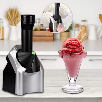 Dailyvra Compact Electric Ice Cream Maker - Countertop Automatic Frozen Yogurt and Sorbet Machine