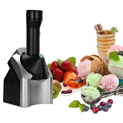 Dailyvra Compact Electric Ice Cream Maker - Countertop Automatic Frozen Yogurt and Sorbet Machine
